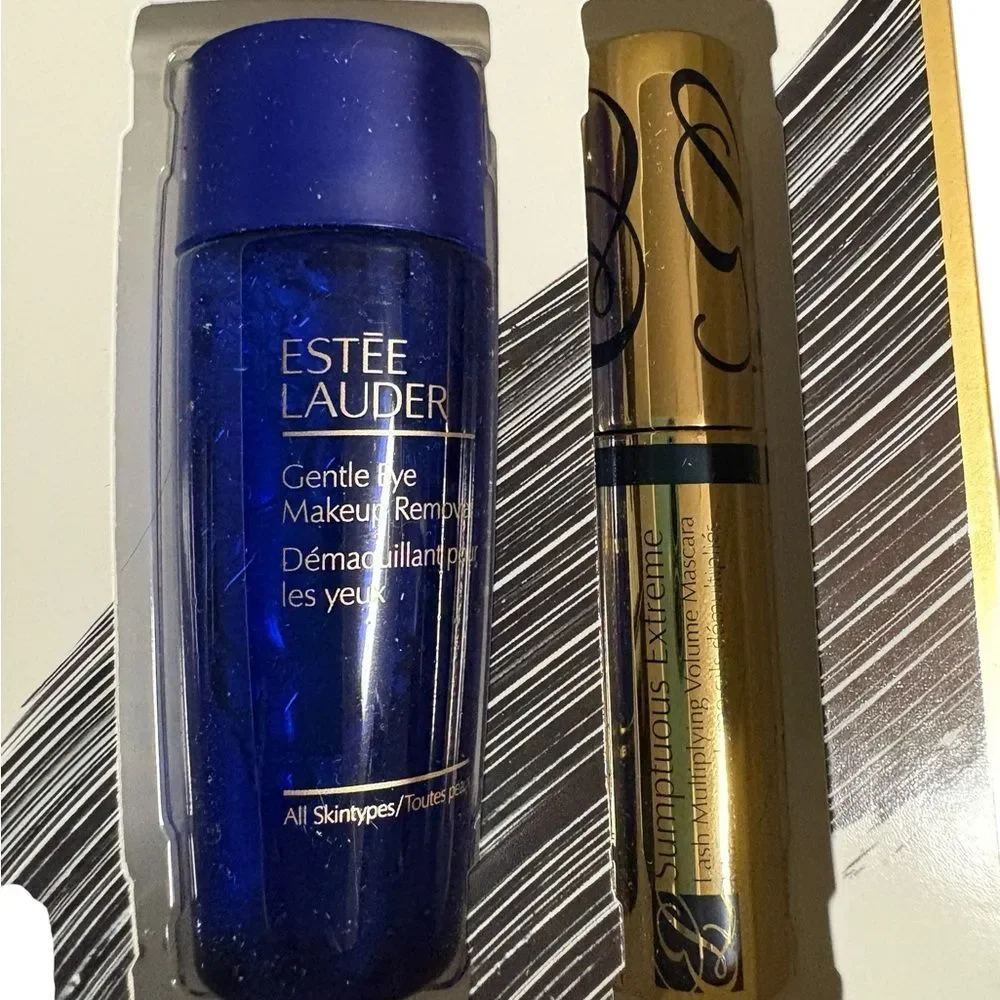 Estee Lauder Extreme Lashes Mascara Duo -‎ Blue and Gold